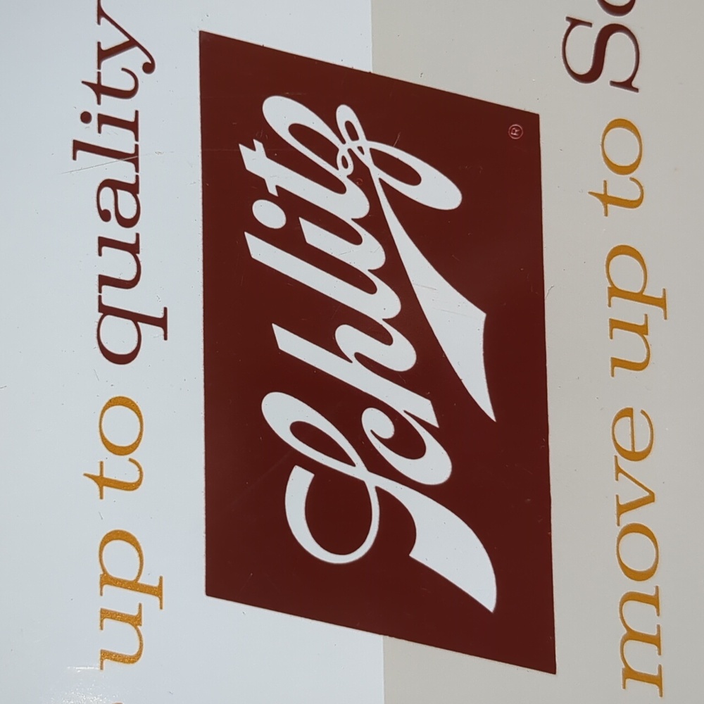 Vintage 1958 Schlitz beer metal 12" serving tray - Picture 4 of 9